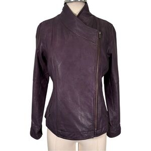 NEW J Jill Leather Jacket Size Small Petite